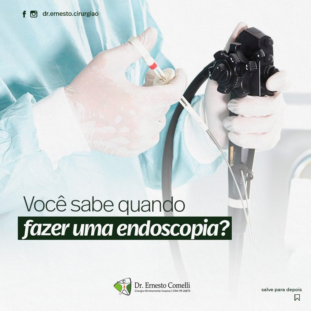 quando fazer uma endoscopia